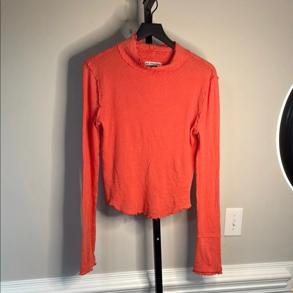 We The Free red knit long sleeve